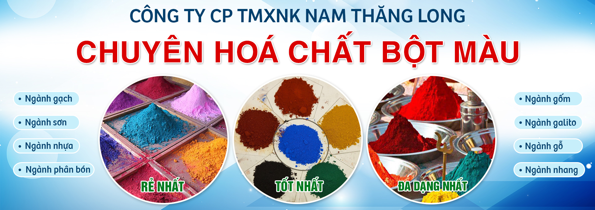 CÔNG TY CP THƯƠNG MẠI XUẤT NHẬP KHẨU NAM THĂNG LONG